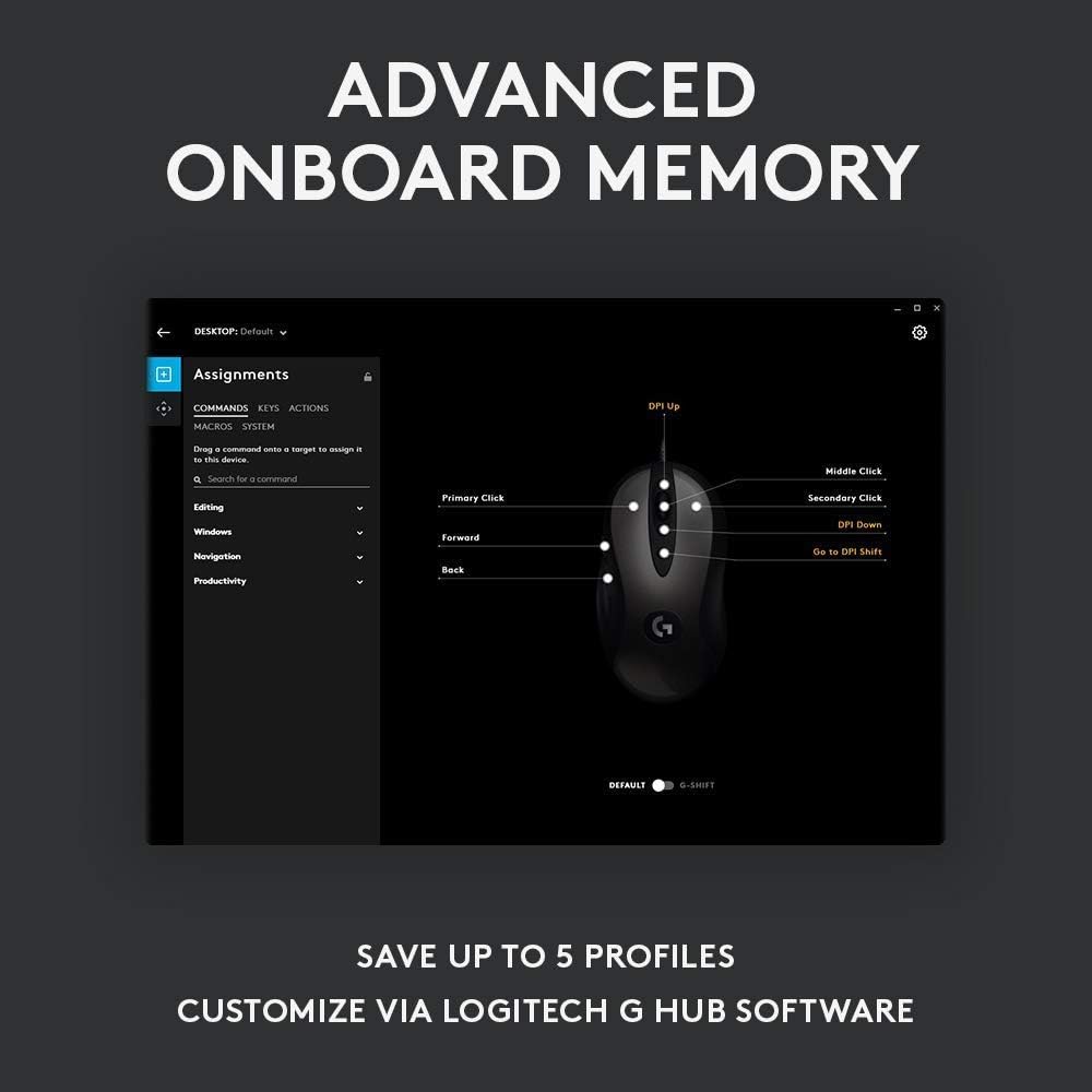 Gaming Optical Mouse for PC and Mac A190846