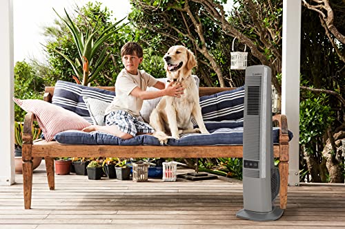 42" Portable Outdoor Tower Fan with Bluetooth, 4 Speeds, Night Mode S341