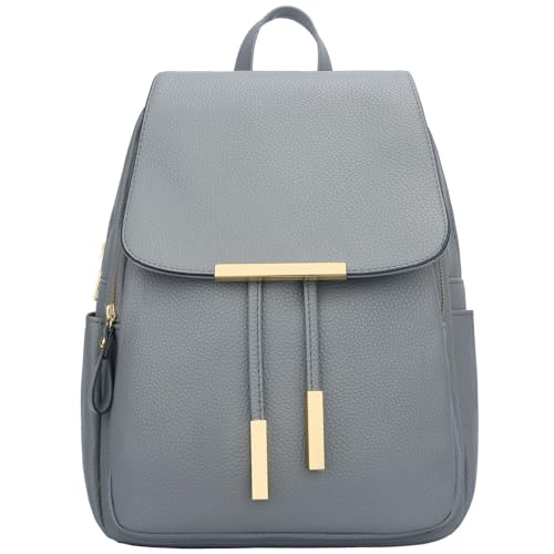 Quilted Leather Backpack Purse for Women Q222065