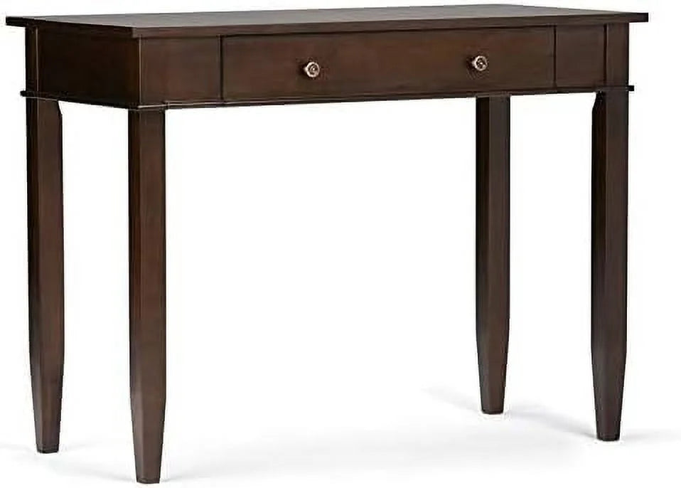 Solid Wood Computer Desk for Home Office, 42" Writing Desk H5586