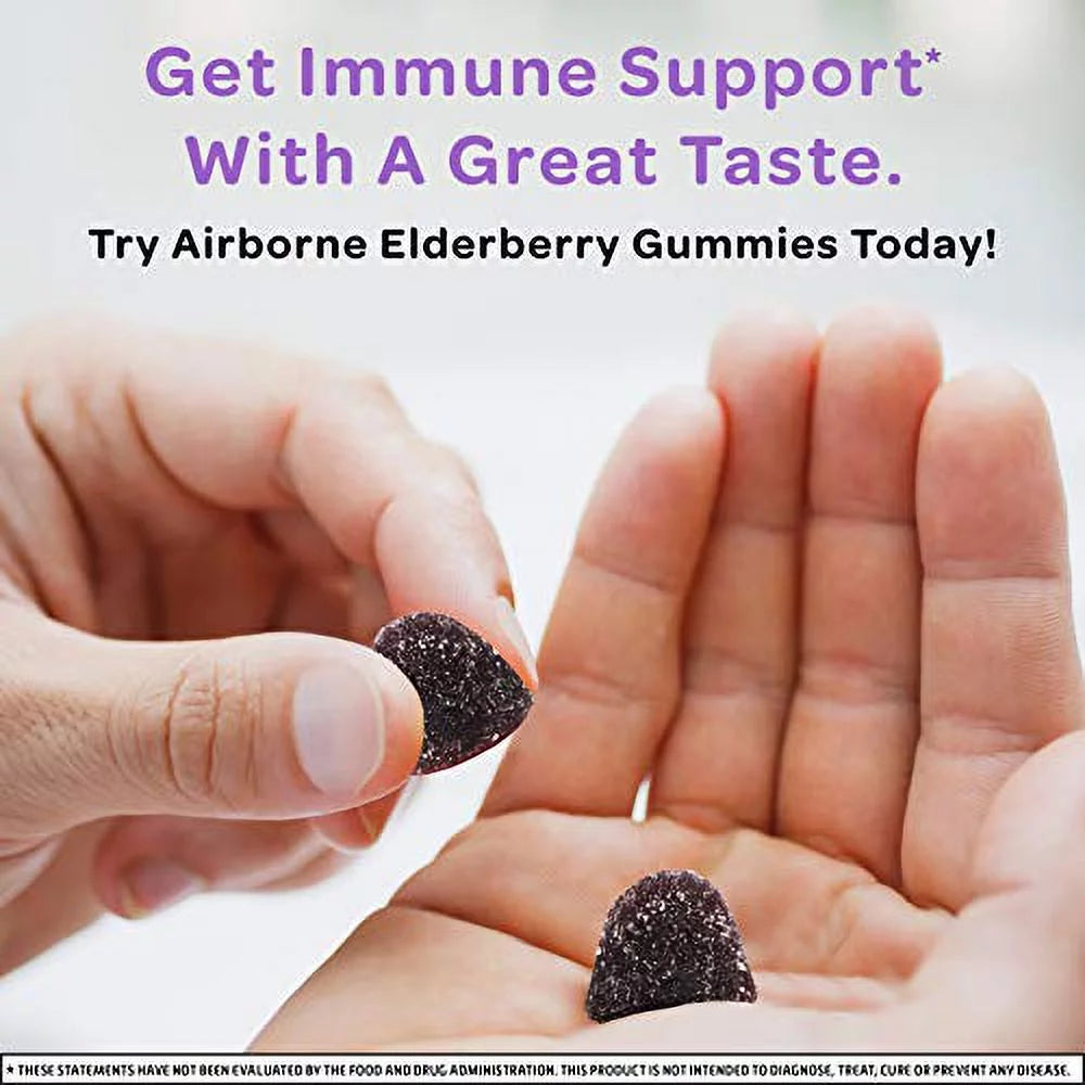 Elderberry & Zinc Gummies with Vitamins D and E Y53813