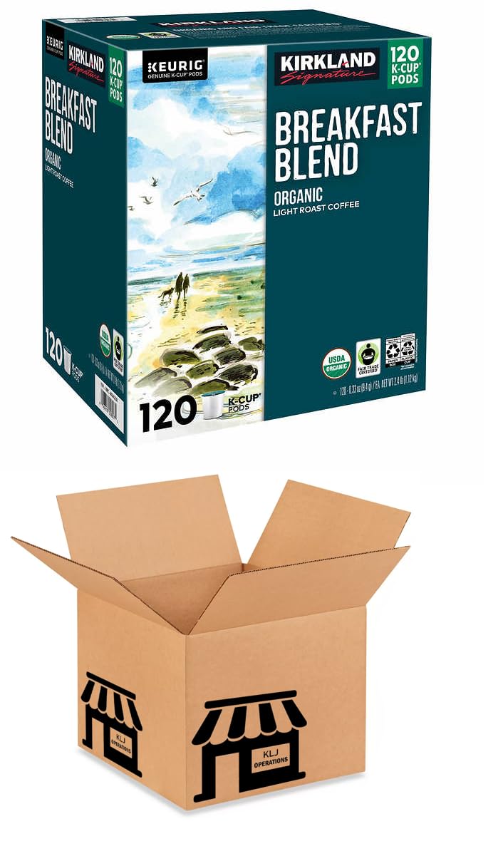 Organic Light Roast Coffee, 120 Count D714