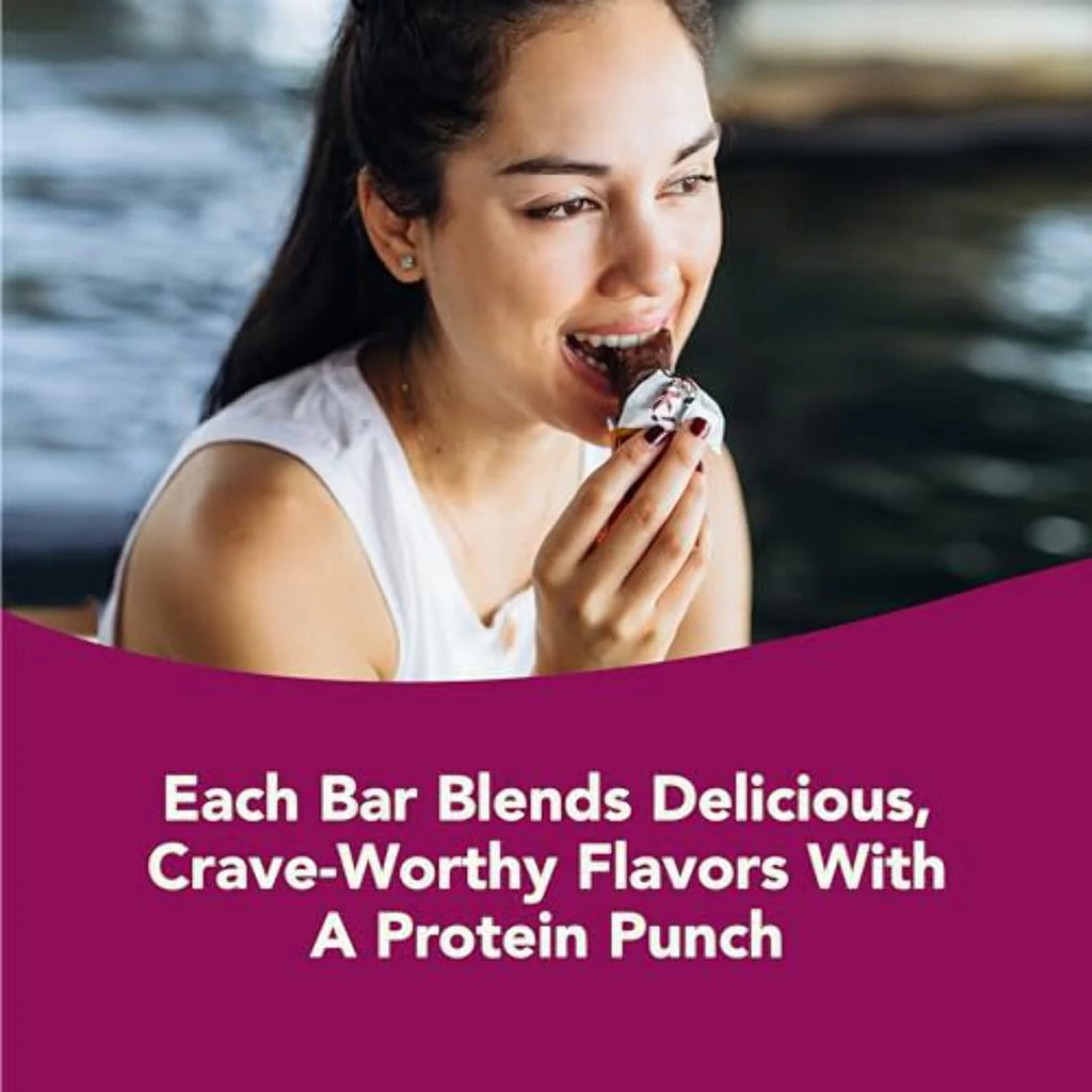 Keto Protein Bars, Chocolate Peanut Butter Cookie Dough, 10 Bars P9528