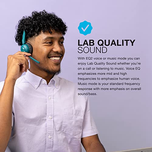 Wireless On-Ear Headset with Bluetooth Multipoint and Noise Canceling Mic N441