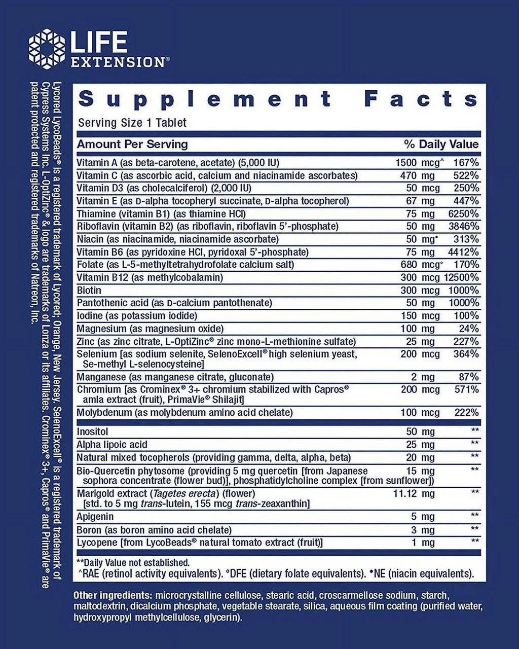 One-Per-Day Multivitamin 60 tablets Y530