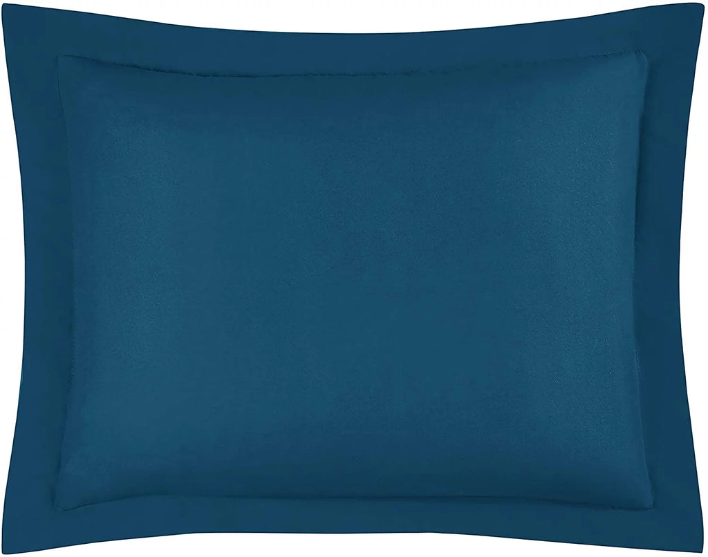 Teal Down Alternative Comforter Queen - 3-Piece Lightweight Set with Corner Tabs Z65384