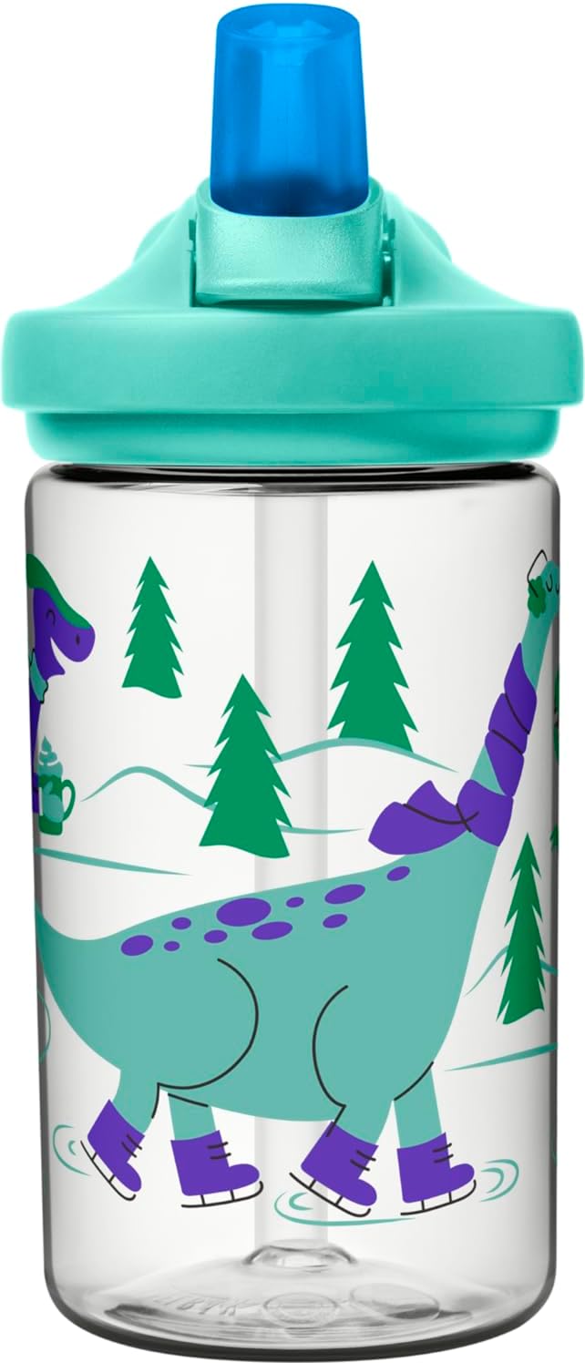Kids Water Bottle with Straw Top, Leak-Proof R8909