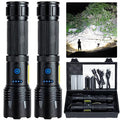 Rechargeable LED Flashlights High Lumen,990,000 Lumens Super Bright Flashlight,Powerful Flash Light 7 Modes with COB Work Light IPX7 Waterproof for Outdoor Emergency Camping Hiking…