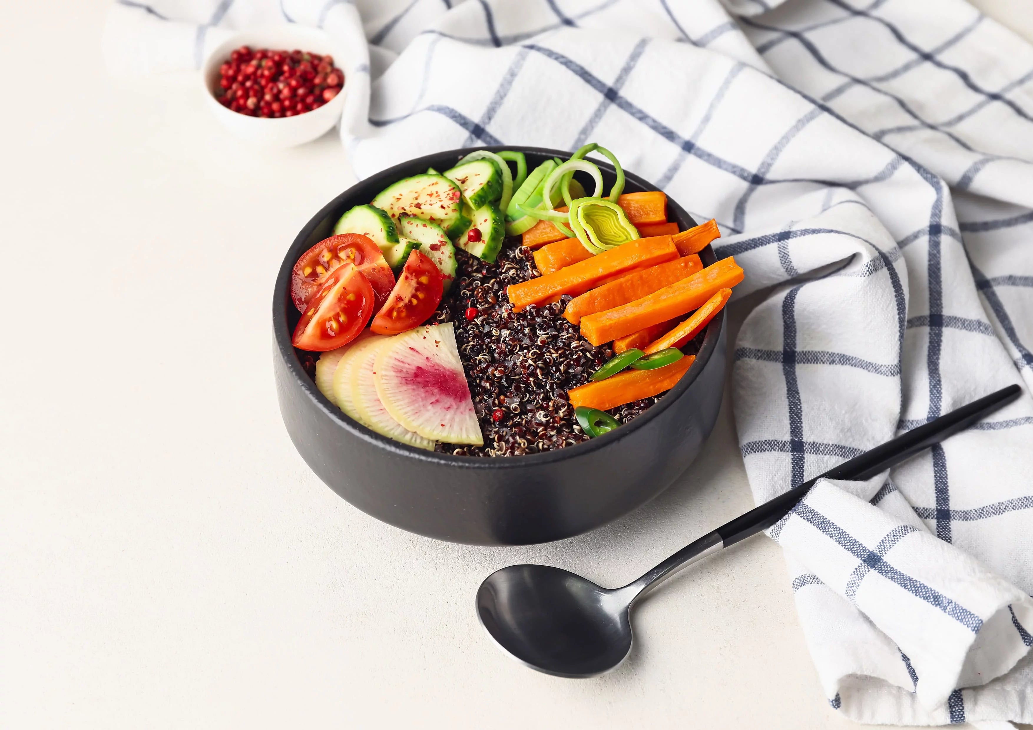 Black Quinoa, 10 Pounds — Raw, Sproutable P5877