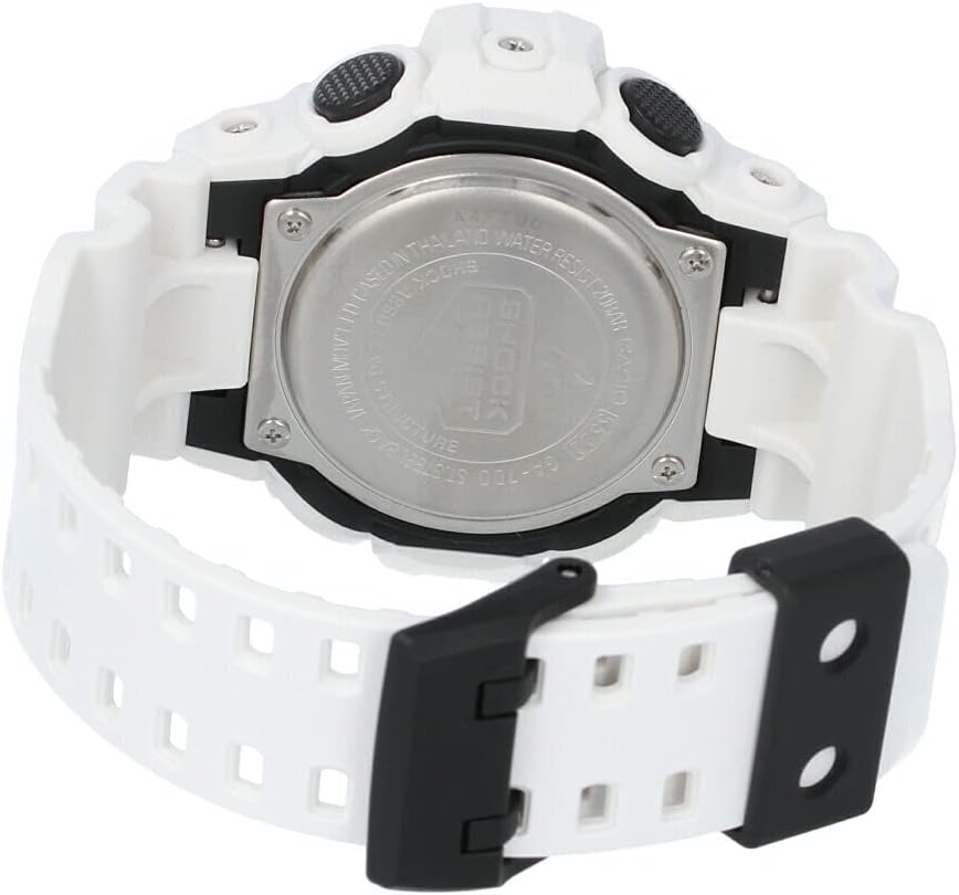 Men's Analog Digital Watch, White U763653