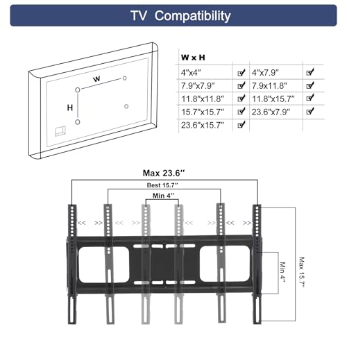 Adjustable Floor TV Stand with Tempered Glass and Metal Frame V8875