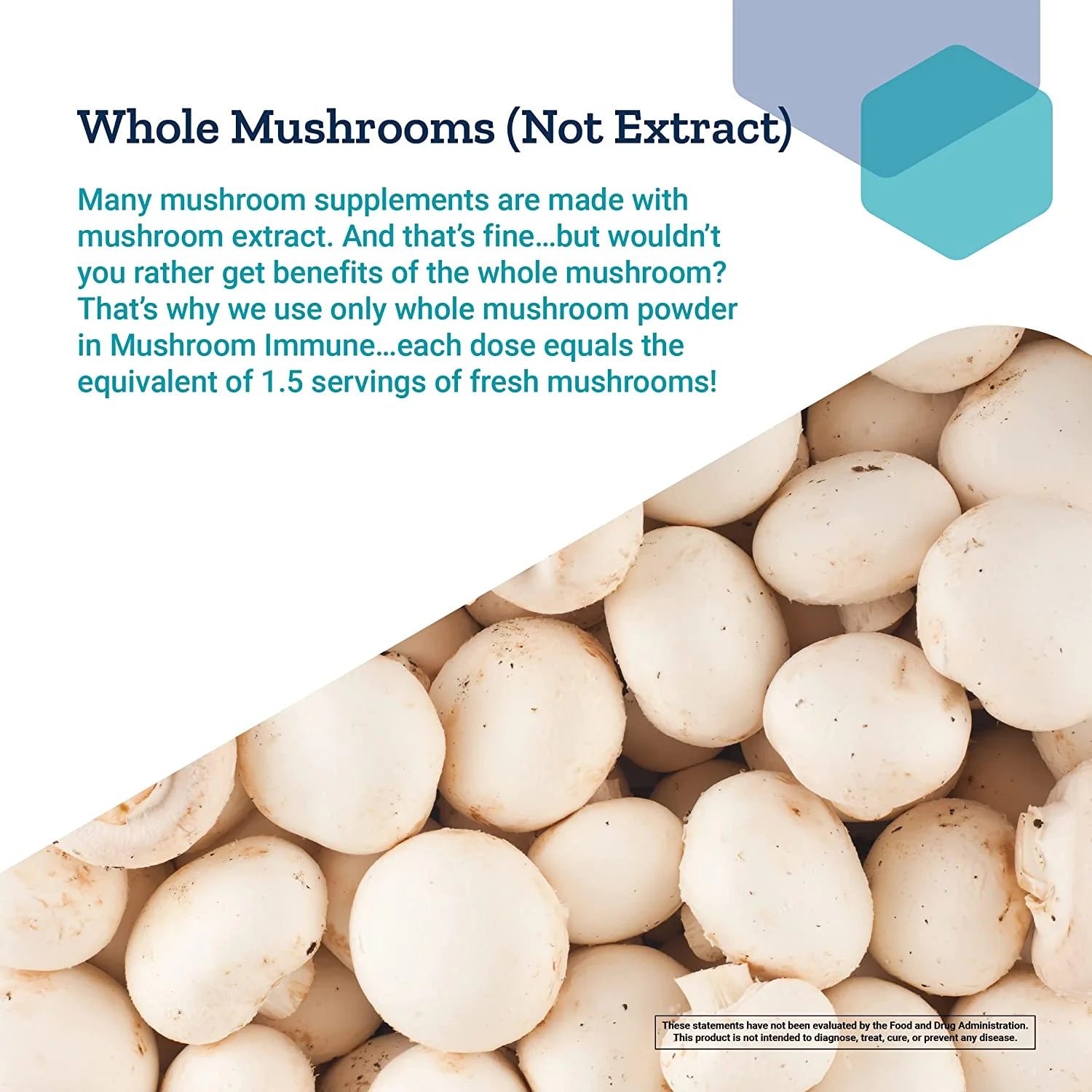 Mushroom Immune Supplement with Beta Glucans S64358