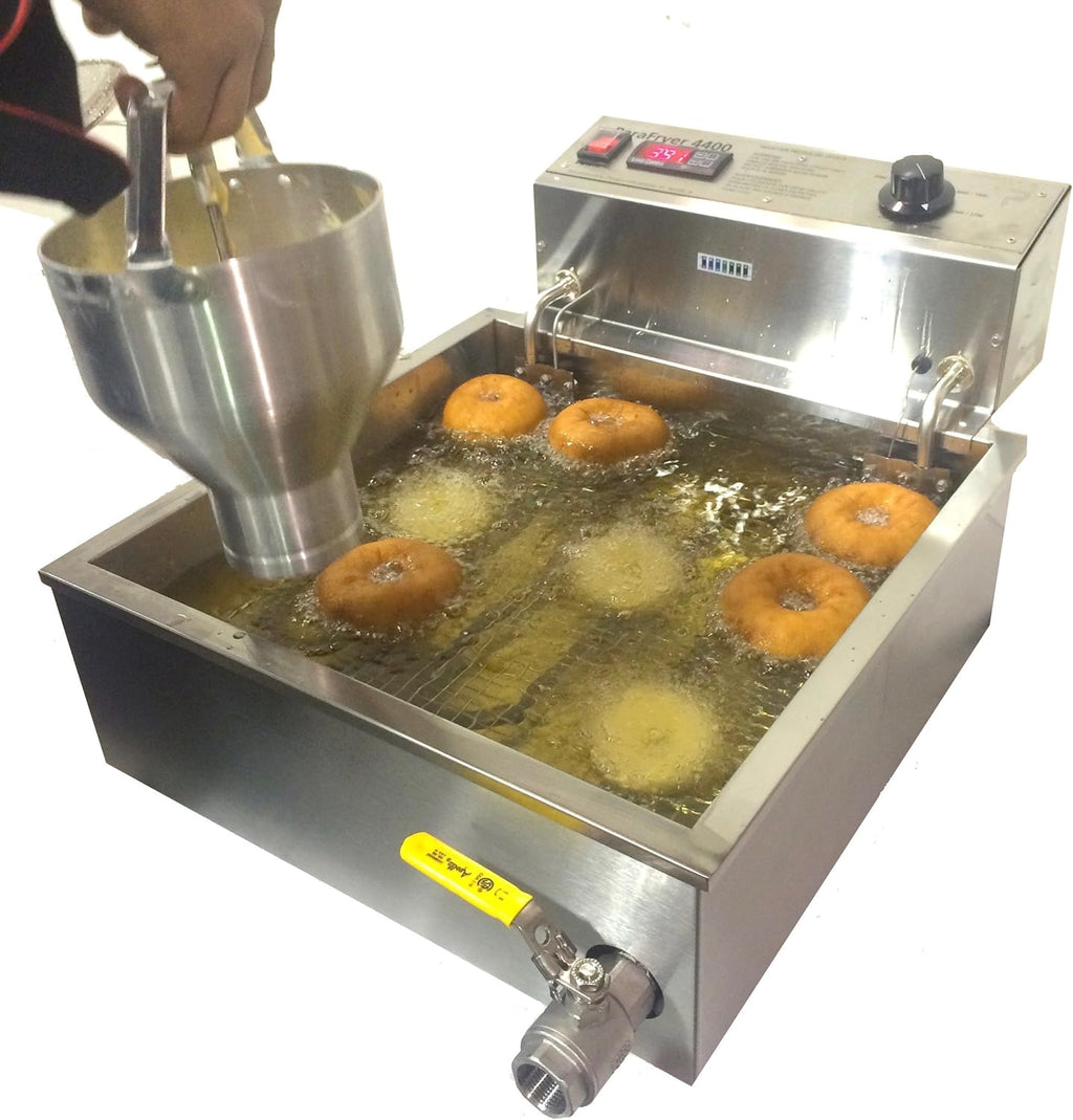 Funnel Cake Fryer Machine, 4400 Watts, 25 lb Oil Capacity, 220V D97712