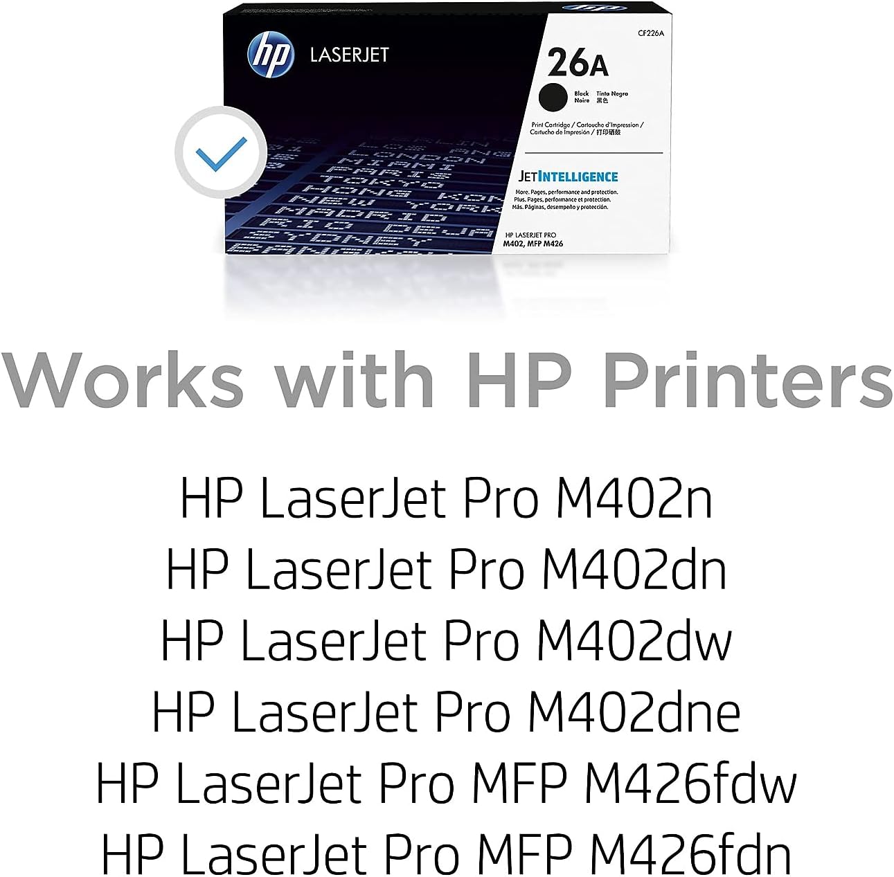 Black Toner Cartridge for LaserJet Pro M402 and M426 S677923