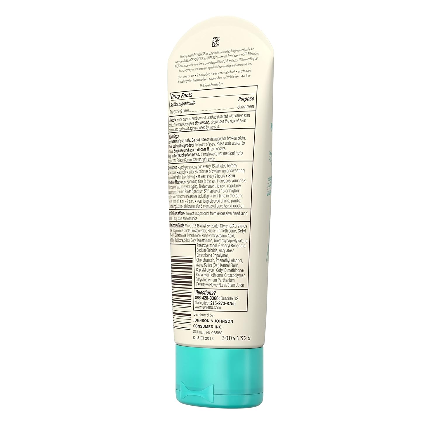 Daily Sunscreen Lotion SPF 50 with Zinc Oxide, Unscented, 3 Fl Oz G444466
