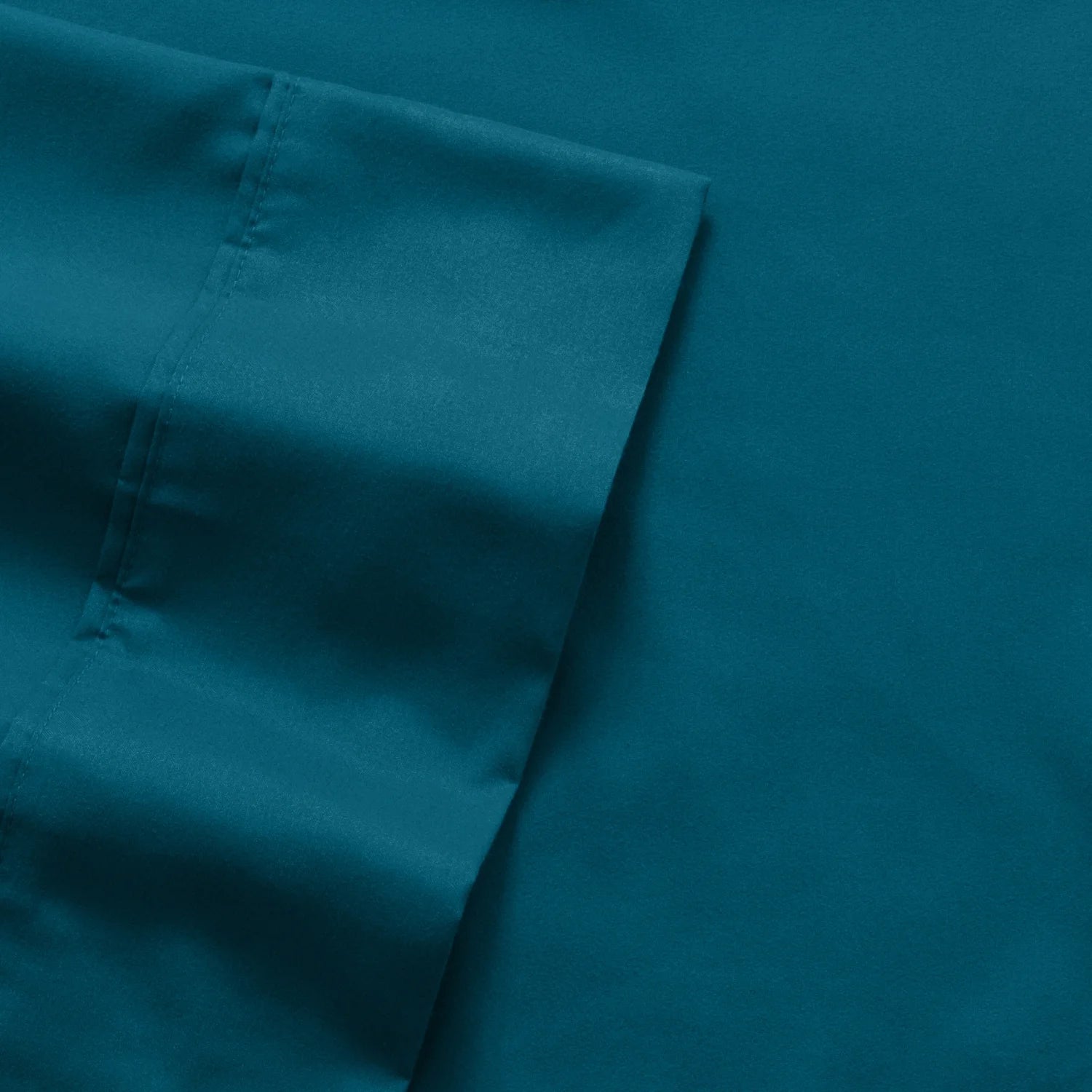 6-Piece Double Brushed Microfiber Sheet Set - Queen, Teal Q466