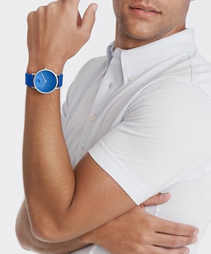 Men's Watch - Swiss Quartz, Leather Strap, 41mm R8094