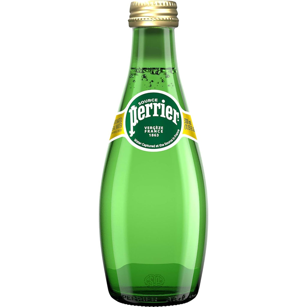 Sparkling Natural Mineral Water, 11.15 Fl. Oz Glass Bottles, 4 Pack K1560