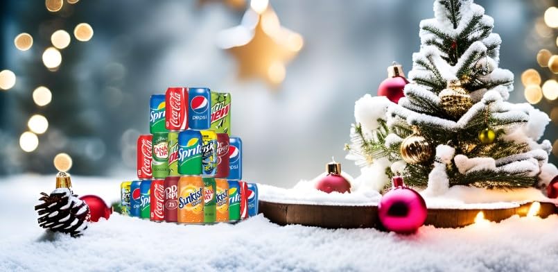 16 Soda Variety Bundle | Multi Flavor Soft Drink Pack | Assorted Cola, Ginger Ale, Iced Tea L5315