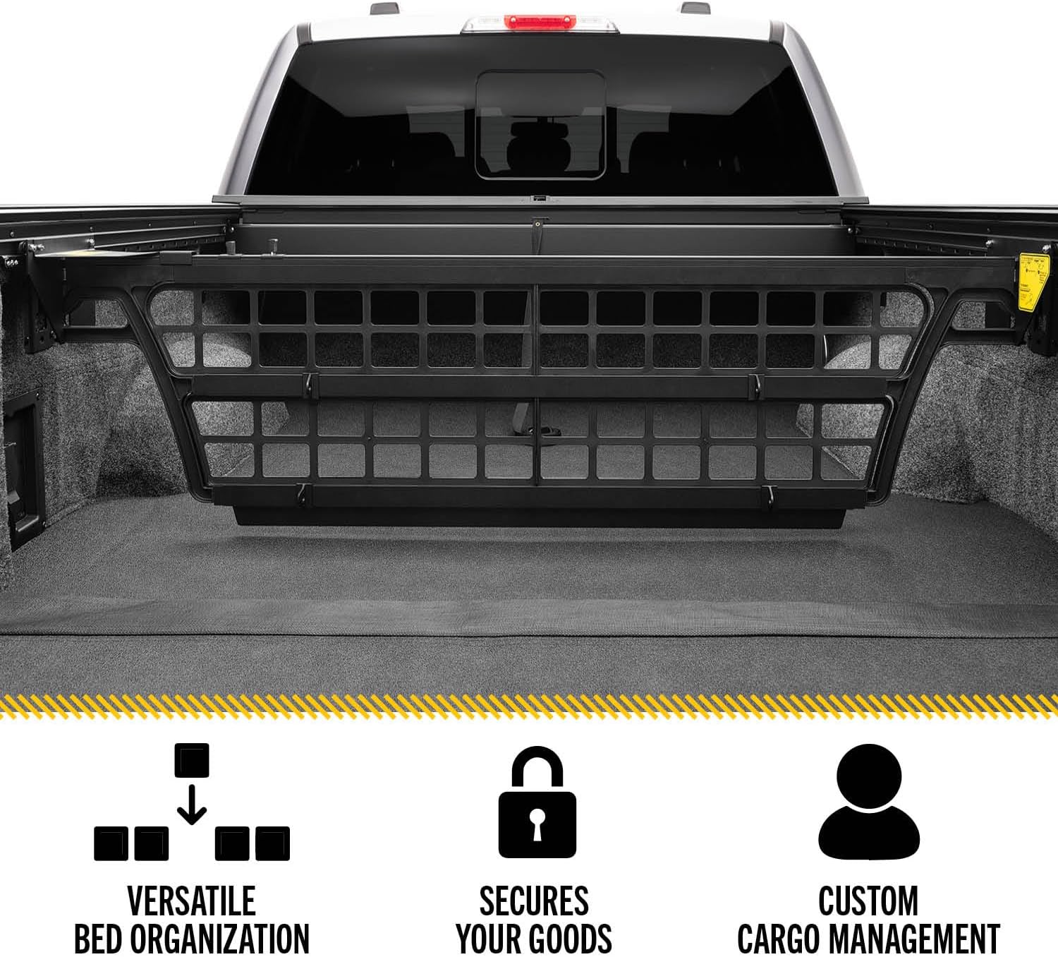 Truck Bed Organizer for 2020-2024 Chevy/GMC Silverado/Sierra 2500/3500HD 6' 10" Bed U39433