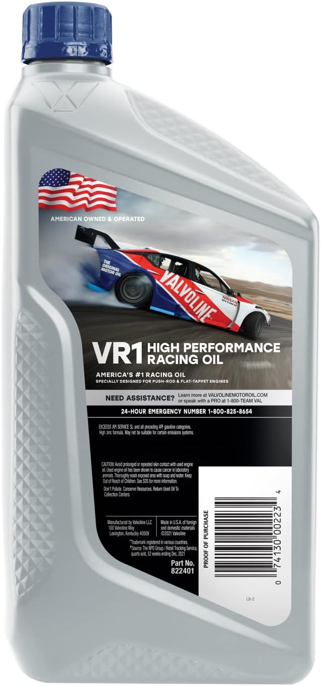 SAE 30 Racing Motor Oil 1 QT B340551