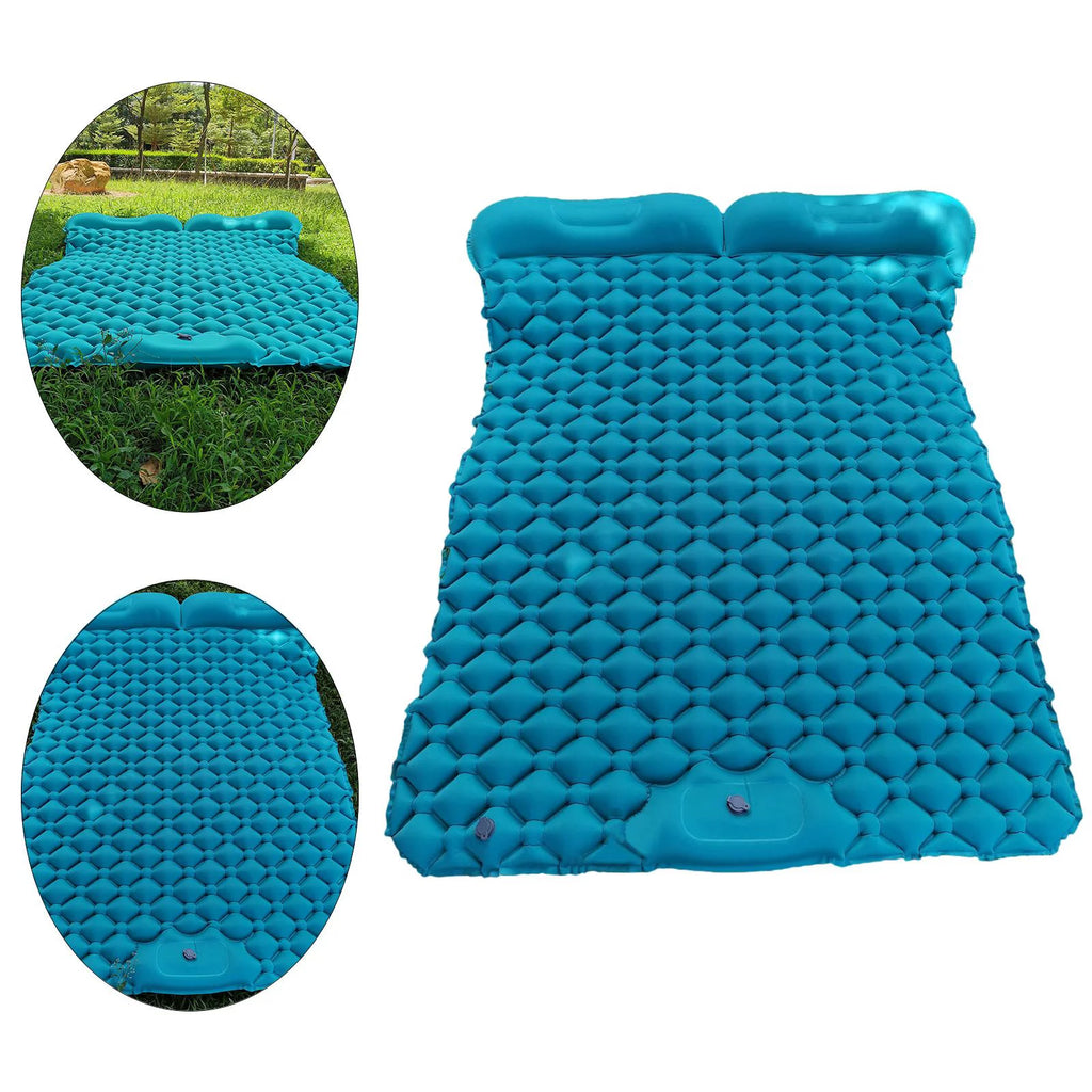 Inflatable 2 Person Camping Sleeping Pad with Pillow P5459
