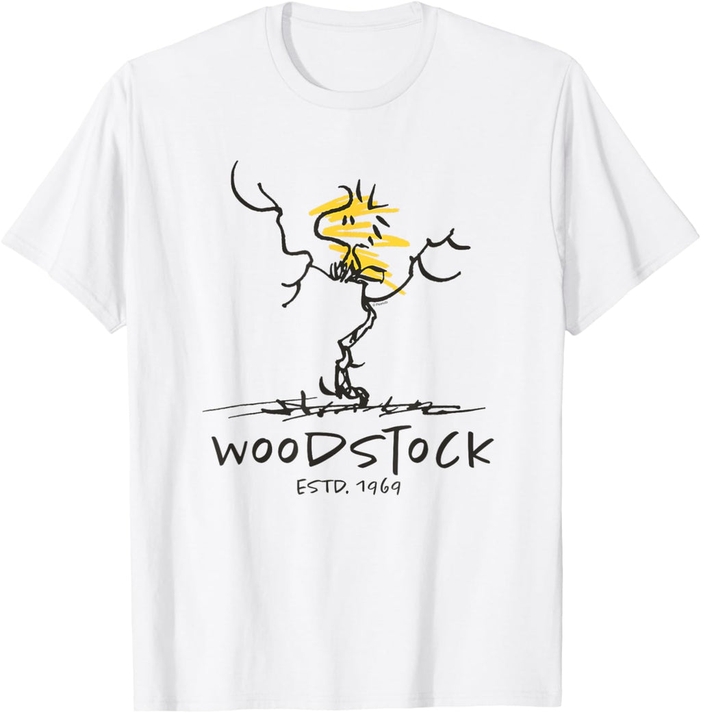 Peanuts - Woodstock Estd T-Shirt