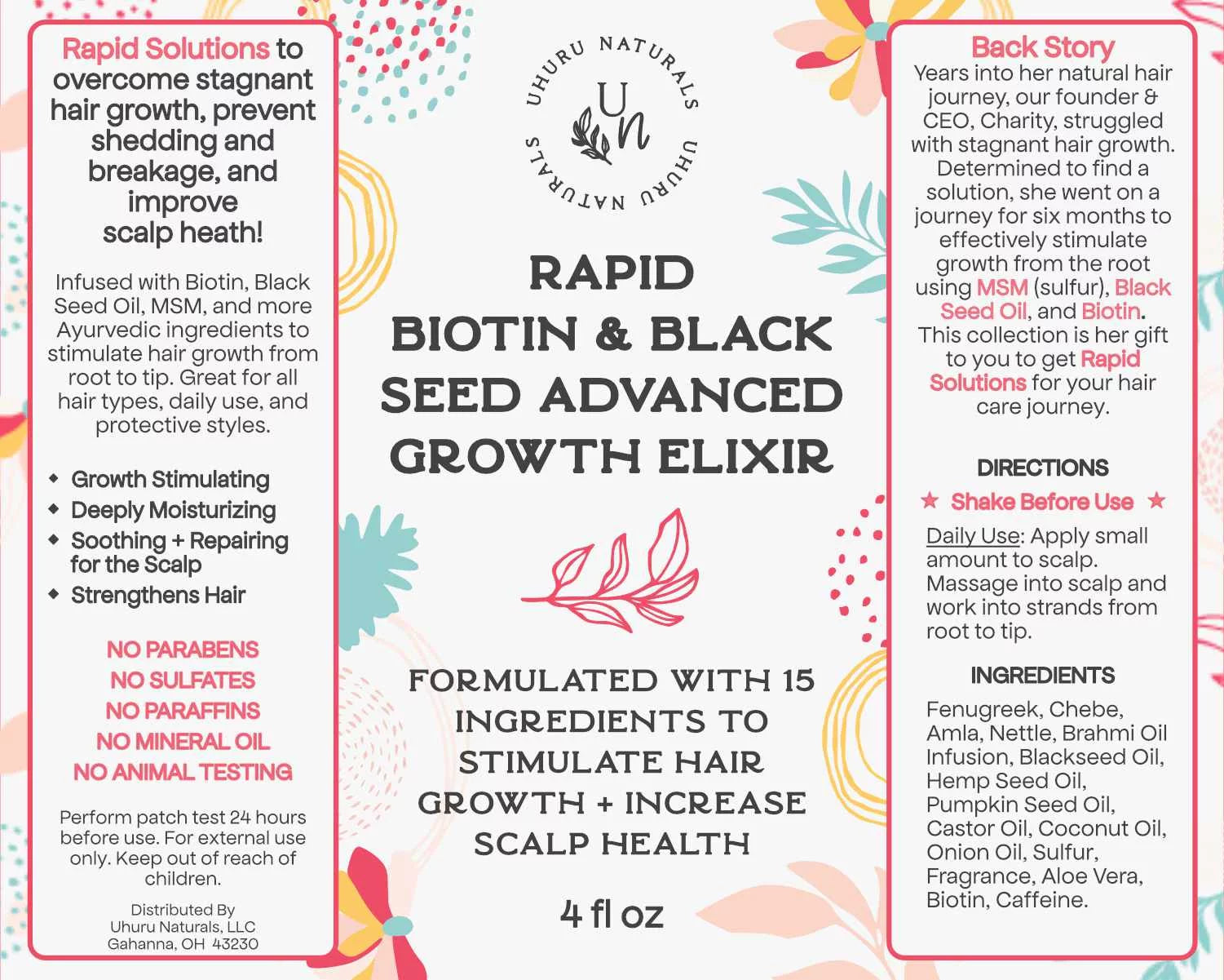 Biotin Hair Growth Spray and Oil Bundle A2242