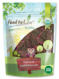 Organic Dried Red Dragon Fruit, 1 Pound – Non-GMO, Kosher – by Food to Live