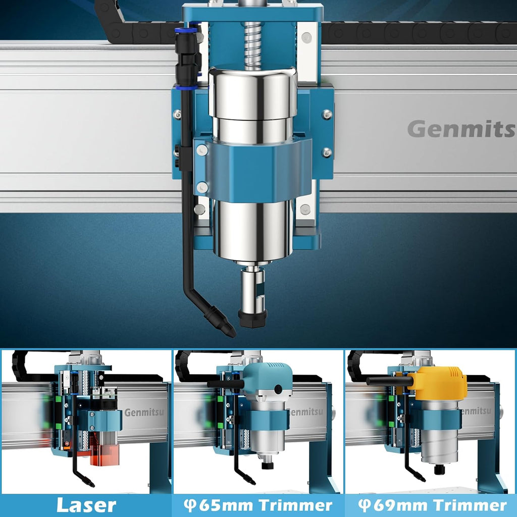 CNC Router Machine with Linear Guide and Ball Screw Motion, 360 x 300 x 12mm D5038