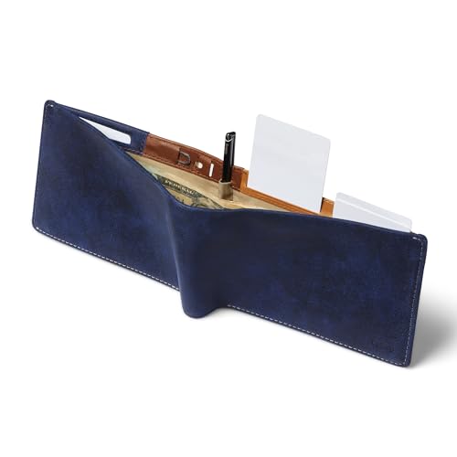 Travel document holder with passport, ticket, cash, card and pen slots B828114