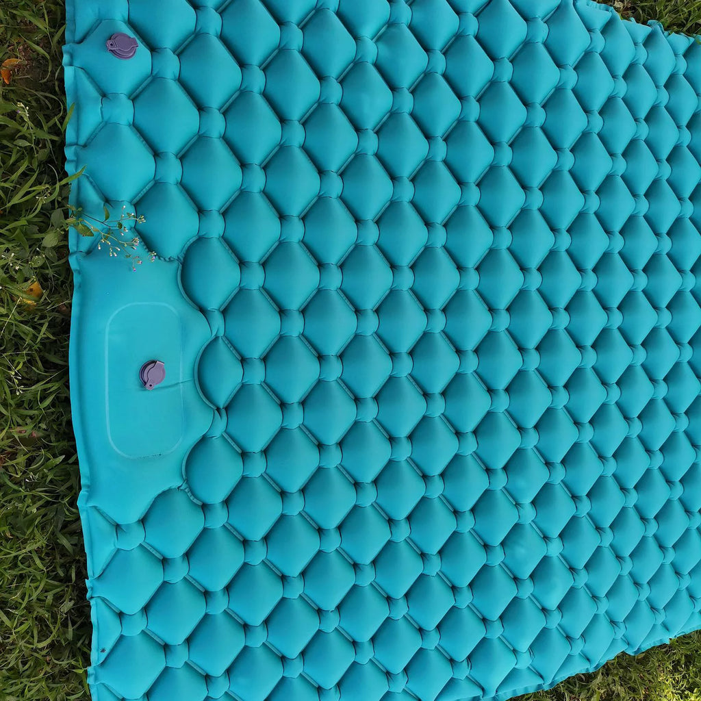 Inflatable 2 Person Camping Sleeping Pad with Pillow P5459