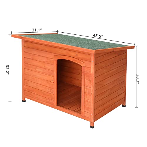 Outdoor Wooden Dog House for Small Breeds X5351