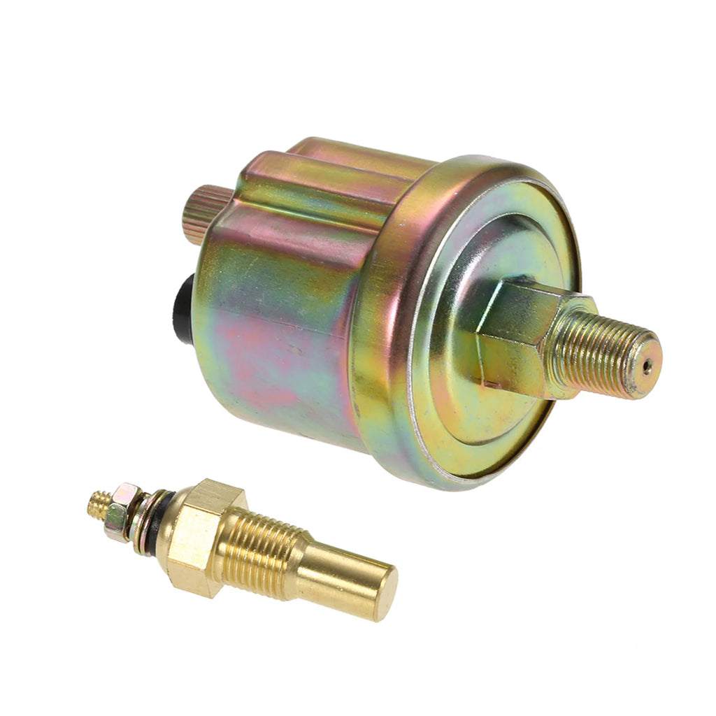 3-in-1 Car Meter for Voltage, Water Temperature, and Oil Pressure - 52mm Gauges E226485