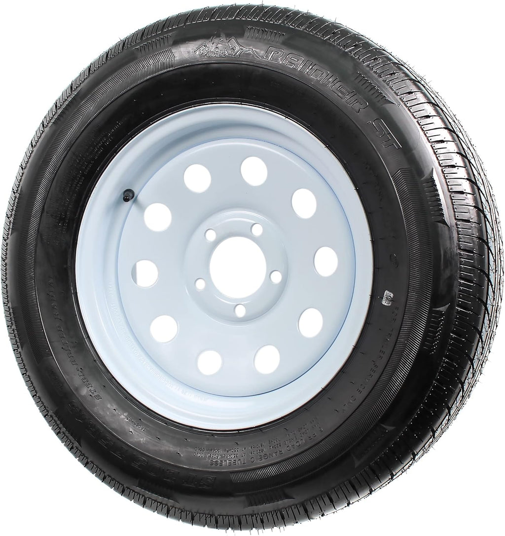 Radial Trailer Tire on Rim ST205/75R15 5 Lug Wheel W5806