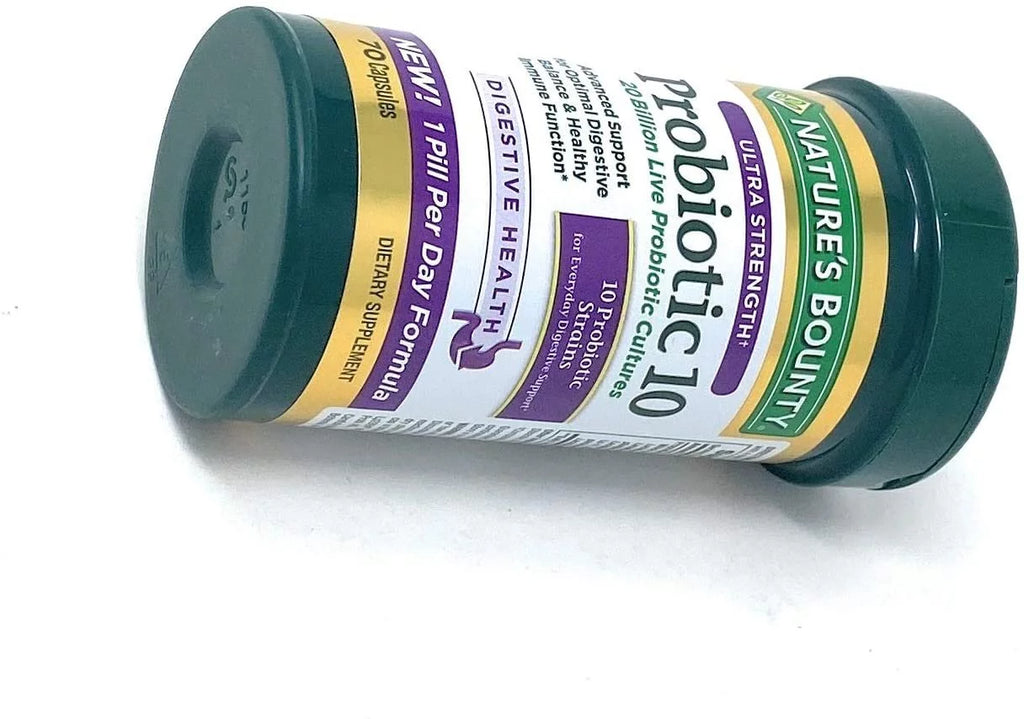 Probiotic 10 Capsules for Digestive, Immune and Respiratory Support B132