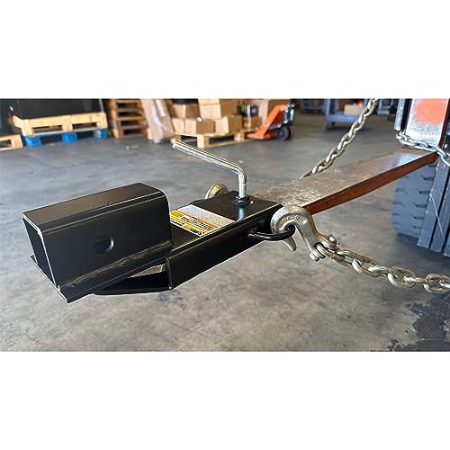 Forklift Hitch Attachment for Dual Pallet Forks U379