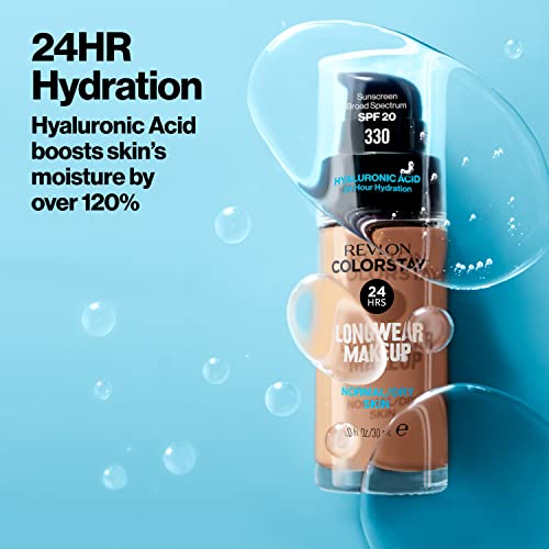 Makeup Foundation for Normal/Dry Skin, True Beige, 1 oz M99927