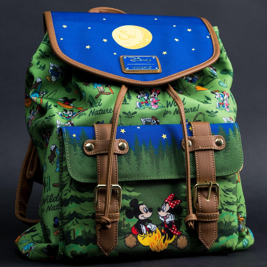 Mickey, Minnie, & Friends Camping Scene Rucksack N730