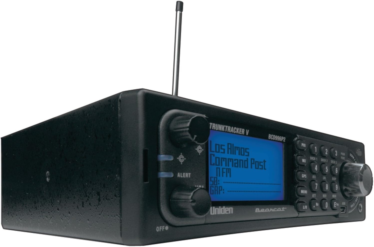 Digital Mobile TrunkTracker Scanner with External Speaker G452989