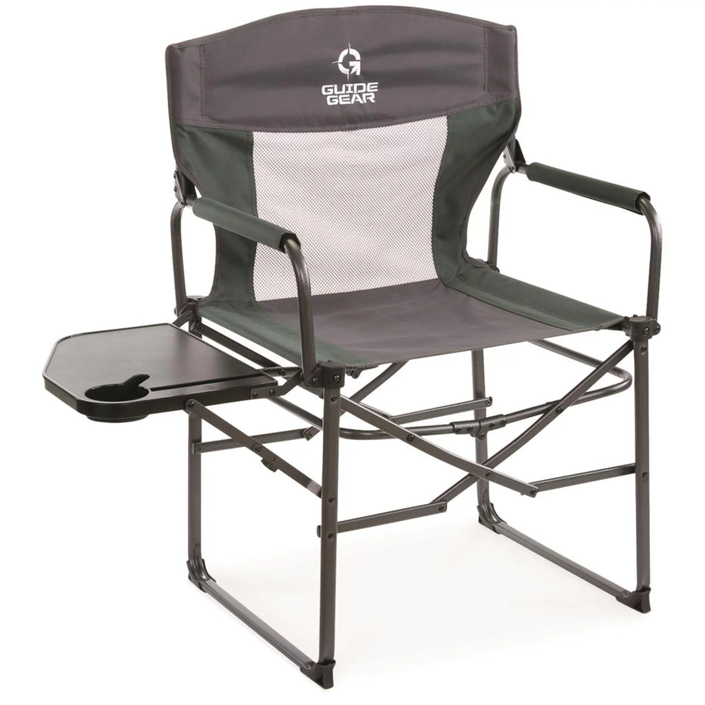 Director Camping Chair for Adults, Portable Folding, 300-lb Capacity W8220