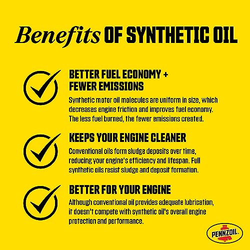Full Synthetic 5W-30 Motor Oil, 1 Quart O4824