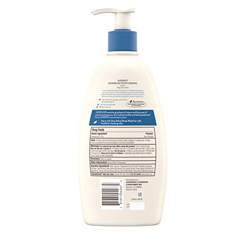 Fragrance-Free Moisturizing Body Lotion for Sensitive, Extra-Dry Skin, 18 fl. oz D560