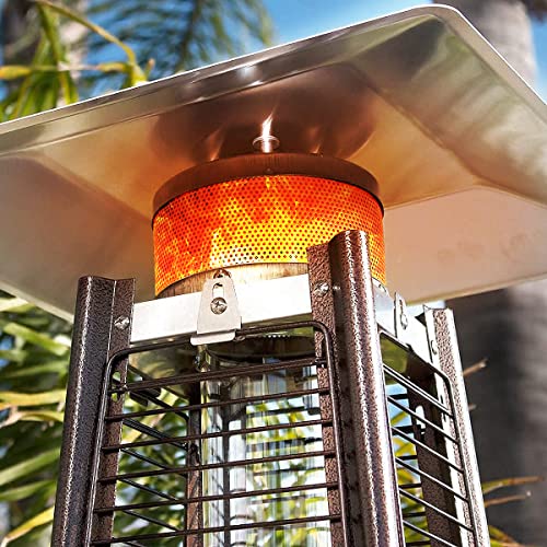 Aluminum Patio Heater Reflector Shield, 4 Sided Replacement Part P689735