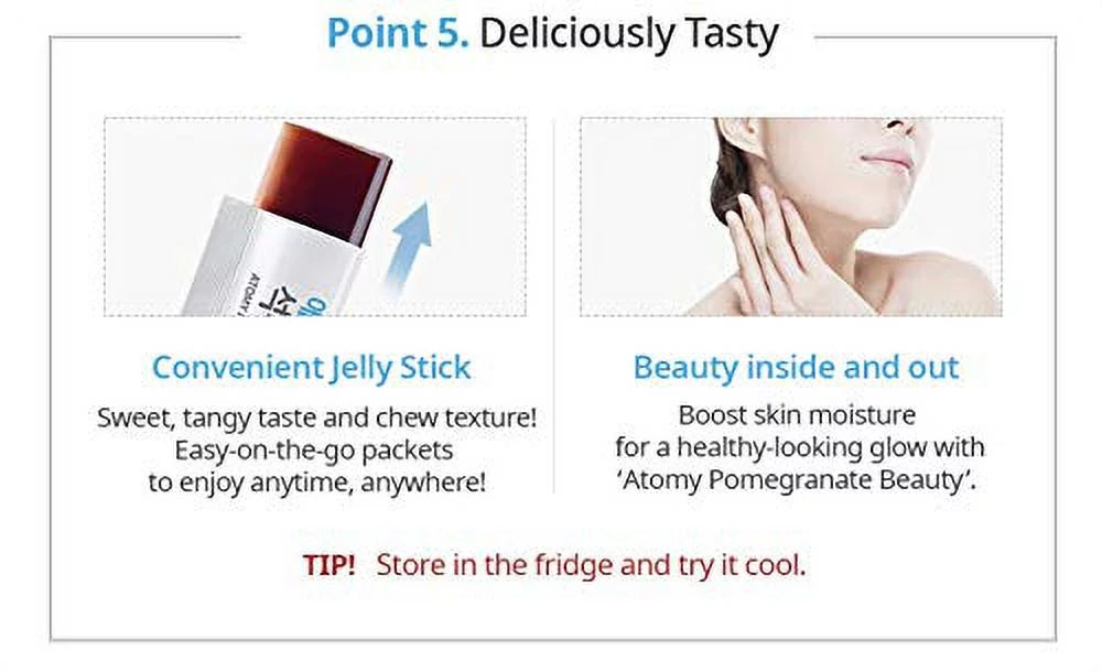 Pomegranate Beauty Jelly Sticks 900g R83119