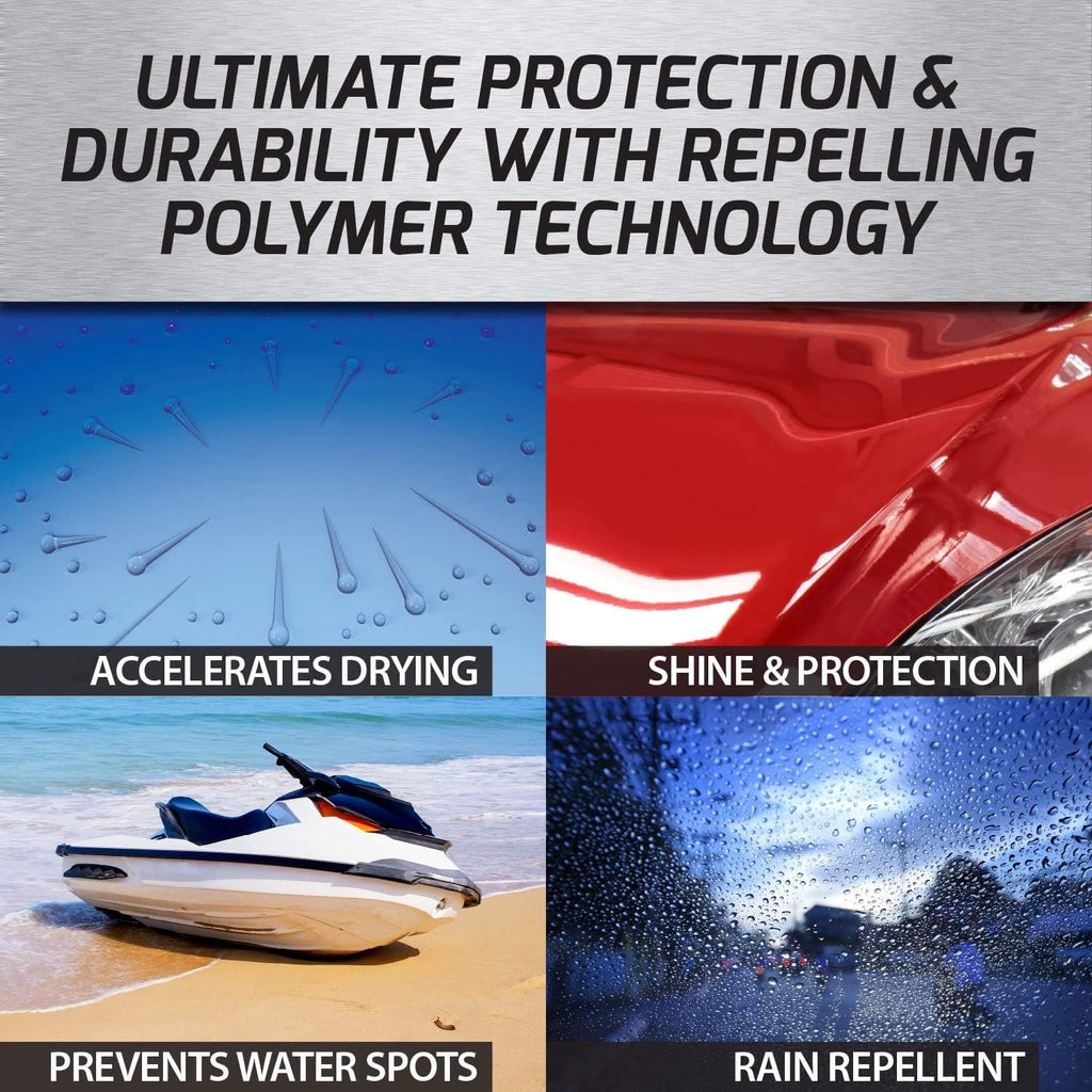 Quick Wax and Dry Spray - Carnauba Shine D4818