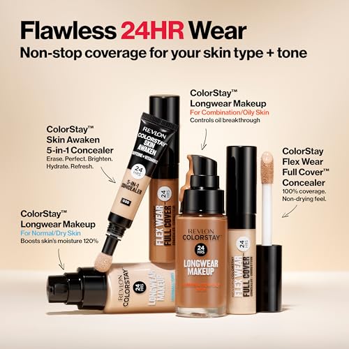 Makeup Foundation for Normal/Dry Skin, True Beige, 1 oz M99927