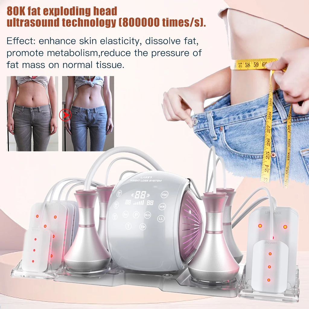 80K Cavitation RF Body Slimming Skin Lifting Machine Q981146