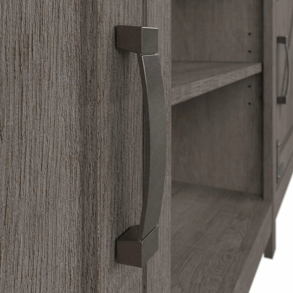 Farmhouse Entertainment Center with Shelves O2896