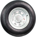 eCustomRim Radial Trailer Tire On Rim ST225/75R15 225/75-15 15 6 Lug Wheel Galvanized Spoke - 6 Year Warranty w/Free Roadside